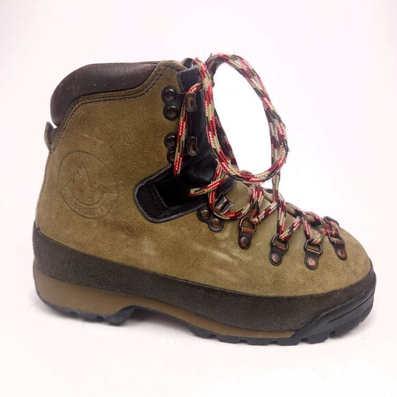 La Sportiva Jeff Lowe Italy Mountaineer Leather Hiking Boots Size 38 US Men's 6 - Picture 1 of 11